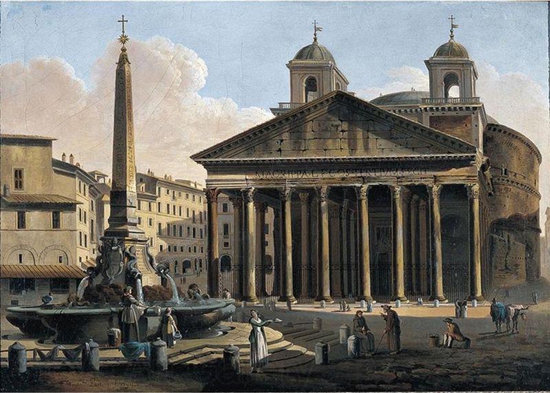 unknow artist View of Pantheon